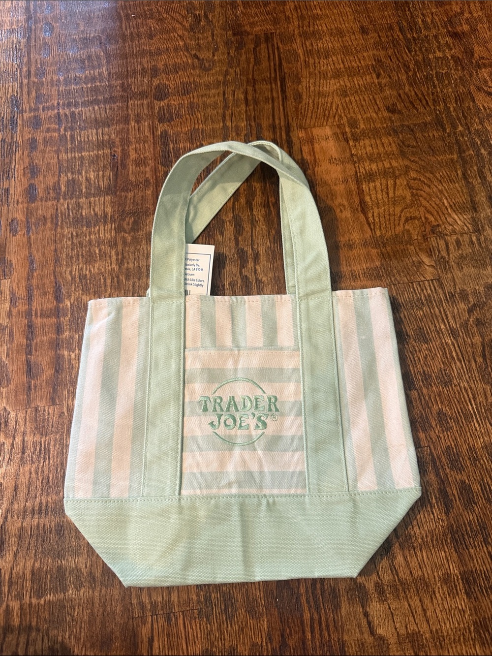 Trader Joe’s Mint Green Tote Bag